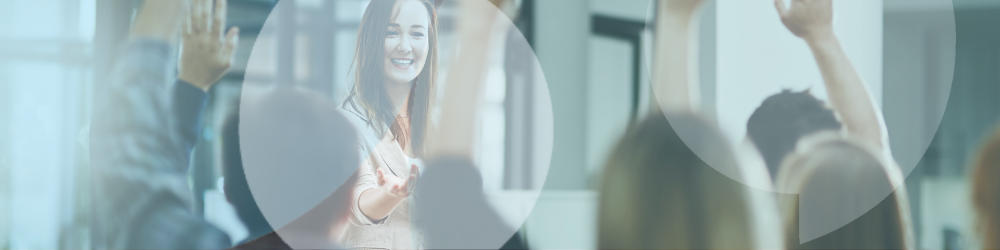 Multicultural team enjoying a discussion at work